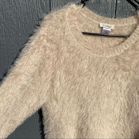 a Shappe Furry Soft Wool Rainbow Sweater XL NWT - Picture 7 of 13